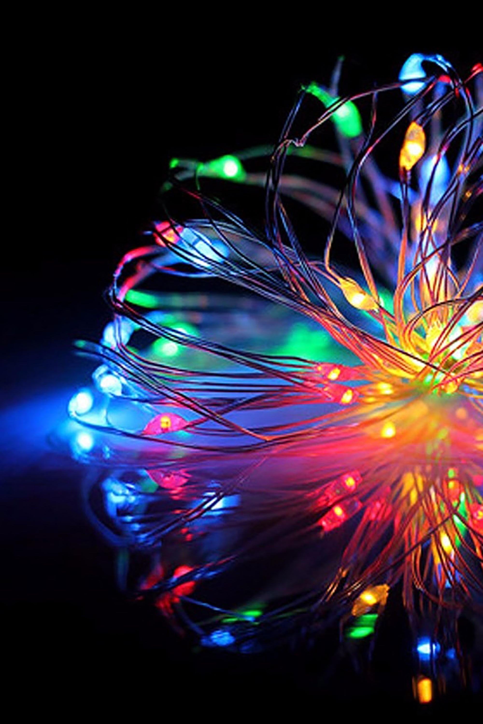 30 LED Silver Copper Fairy String Lights - Battery Operated | | Wiccan Center