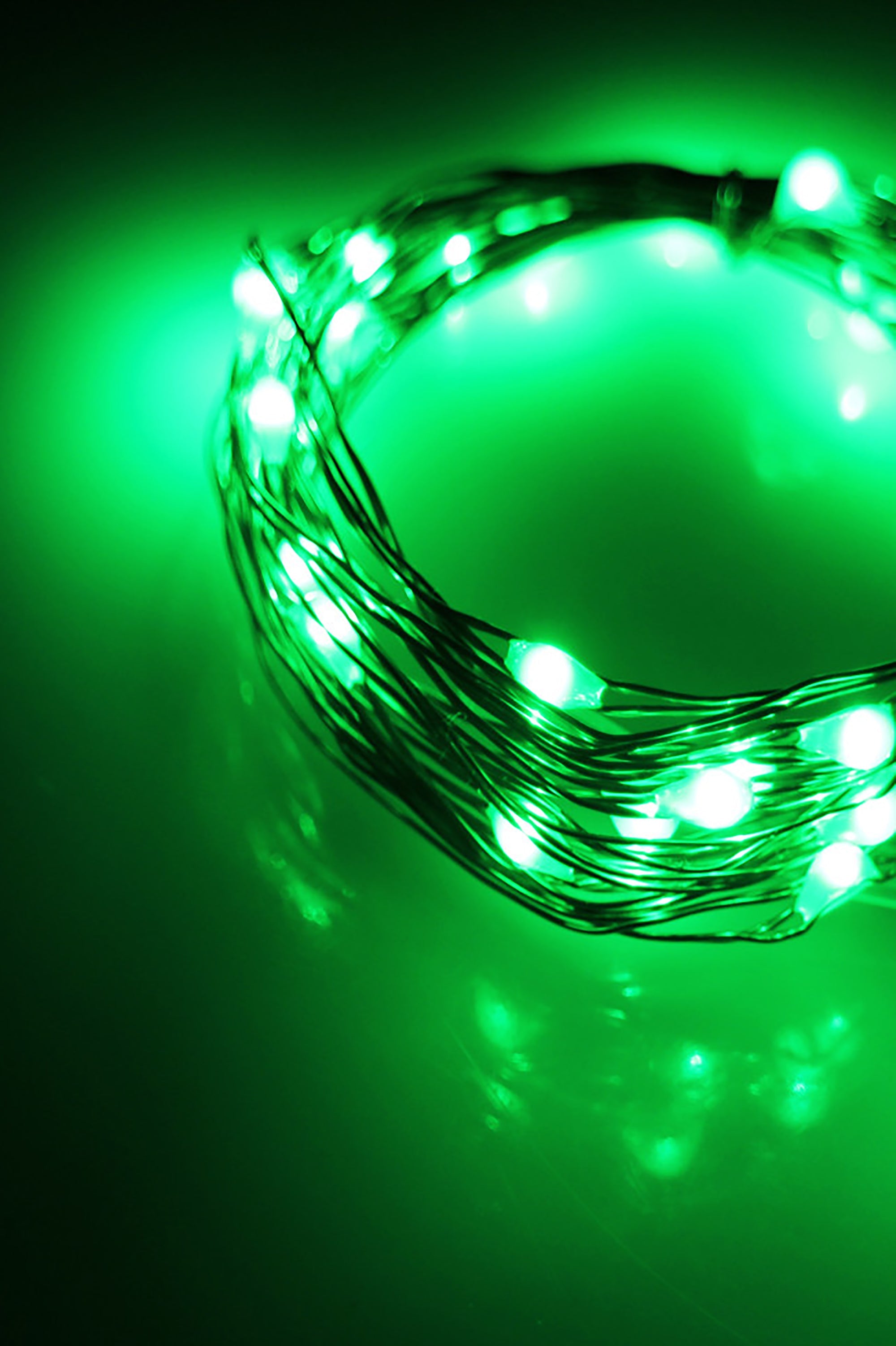 30 LED Silver Copper Fairy String Lights - Battery Operated | | Wiccan Center