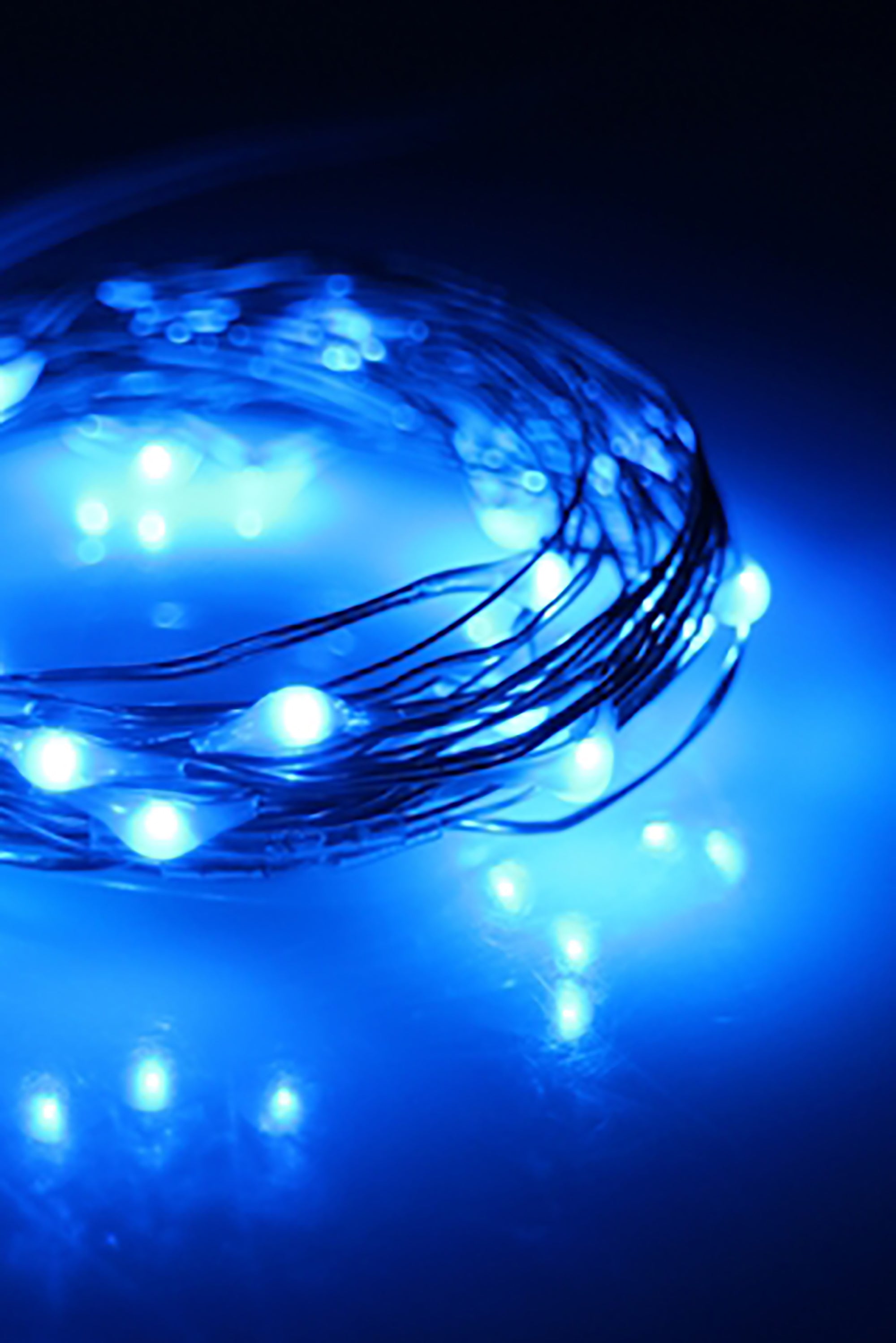30 LED Silver Copper Fairy String Lights - Battery Operated | | Wiccan Center