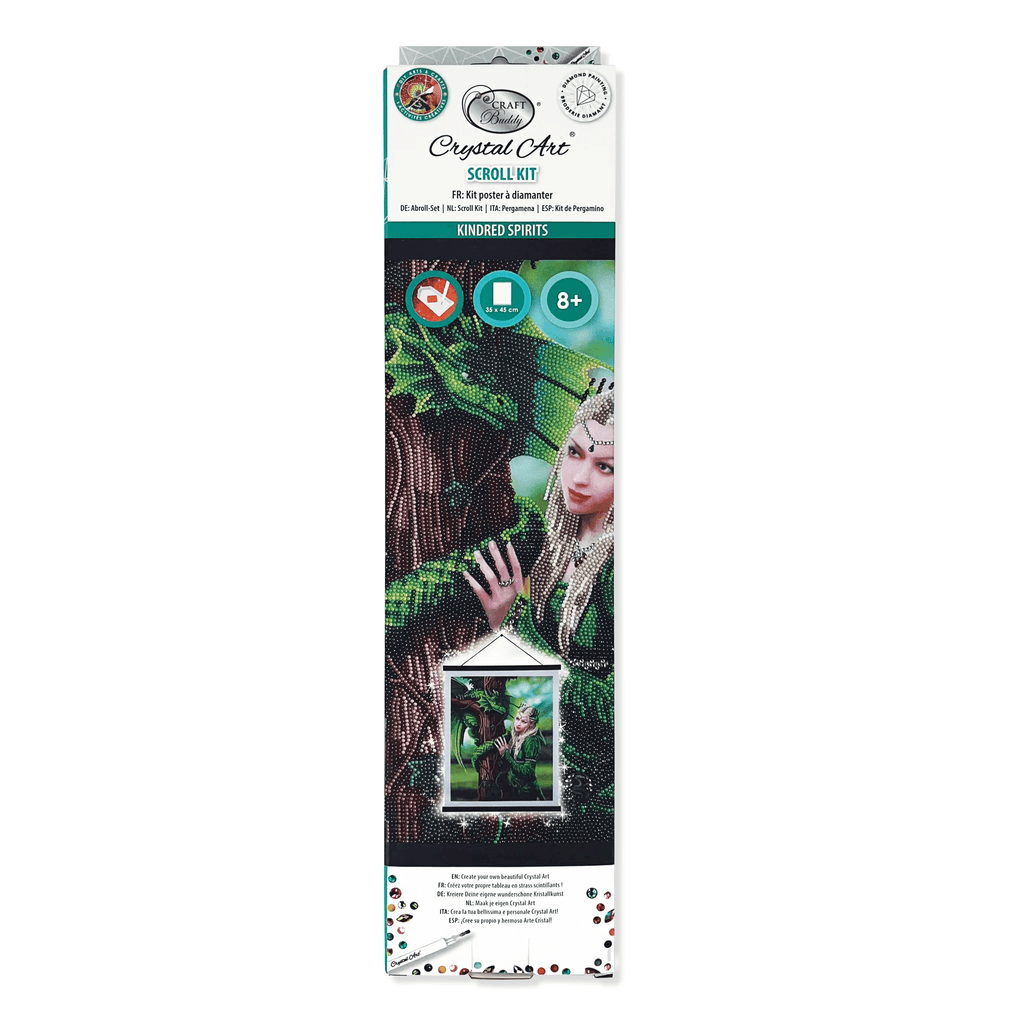 Kindred Spirits Crystal Art Scroll Kit
