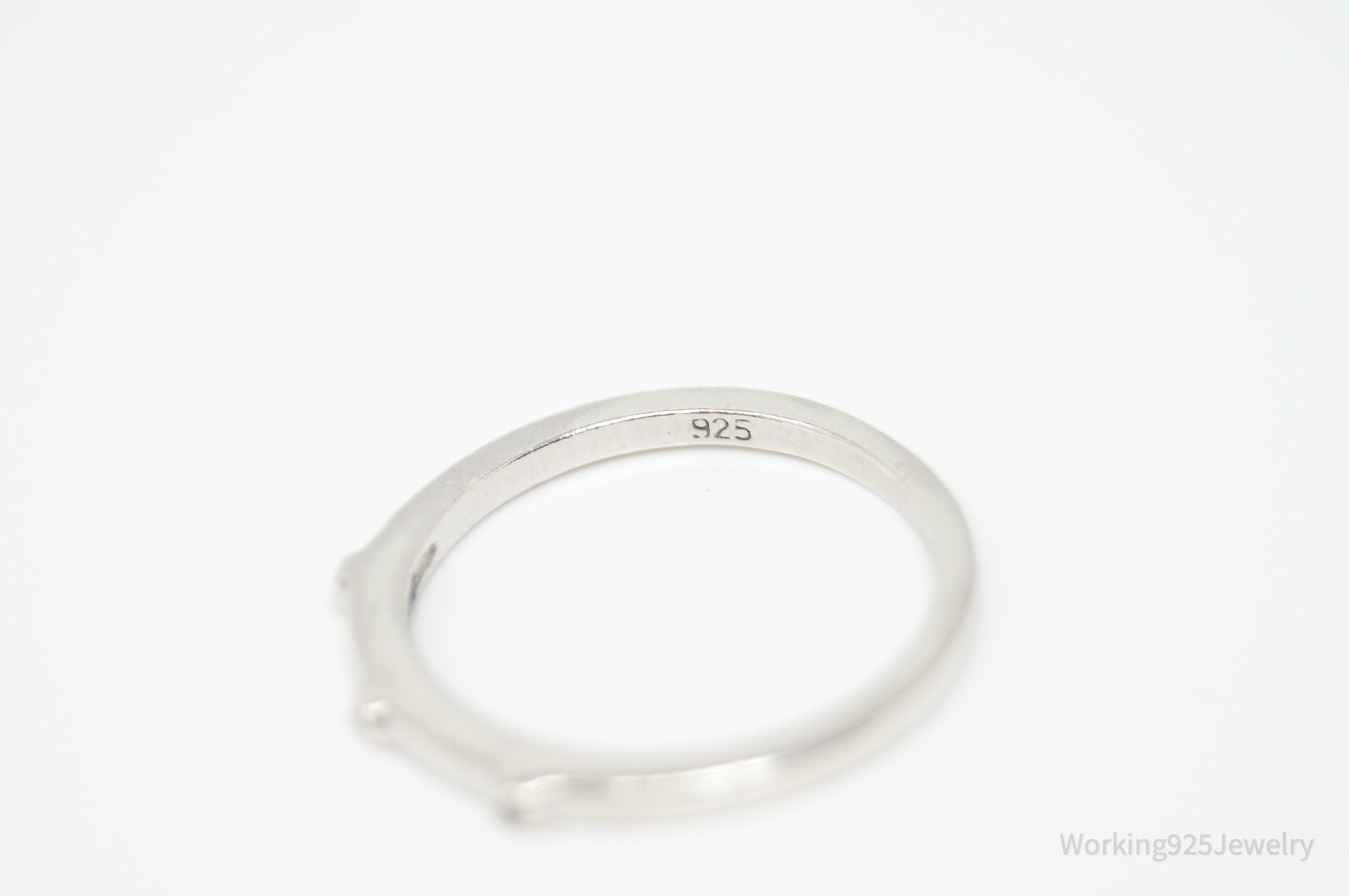 Vintage Designer Heng Ngai Diamond Sterling Silver Ring - Size 6.75 | Jewelry > Rings | Wiccan Center
