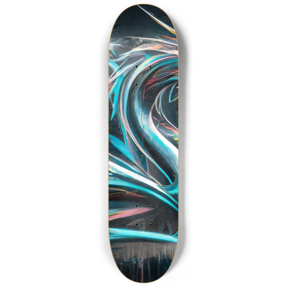 2 Skateboard Series Art - Wyrm Fangs | Skateboard | Wiccan Center