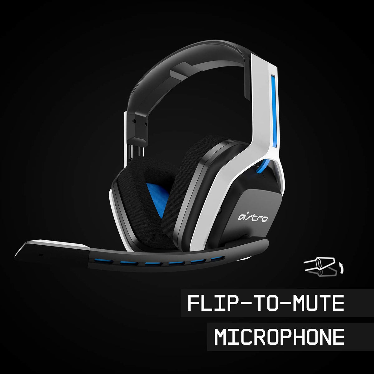 ASTRO Gaming Logitech G A20 Gen 2 Wireless Headset PlayStation - White/Blue | HEADPHONES | Wiccan Center