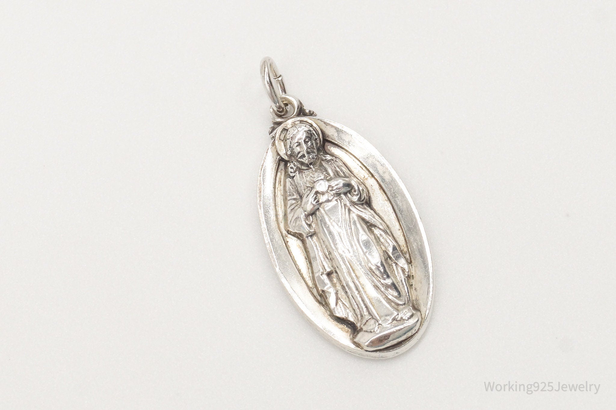Antique Hayward Jesus Sterling Silver Pendant | Jewelry > Necklaces > Pendants | Wiccan Center