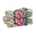 'Fairy Dreams' Floral White Sage Smudge Stick (4 in.) | Smudge Sticks | Wiccan Center