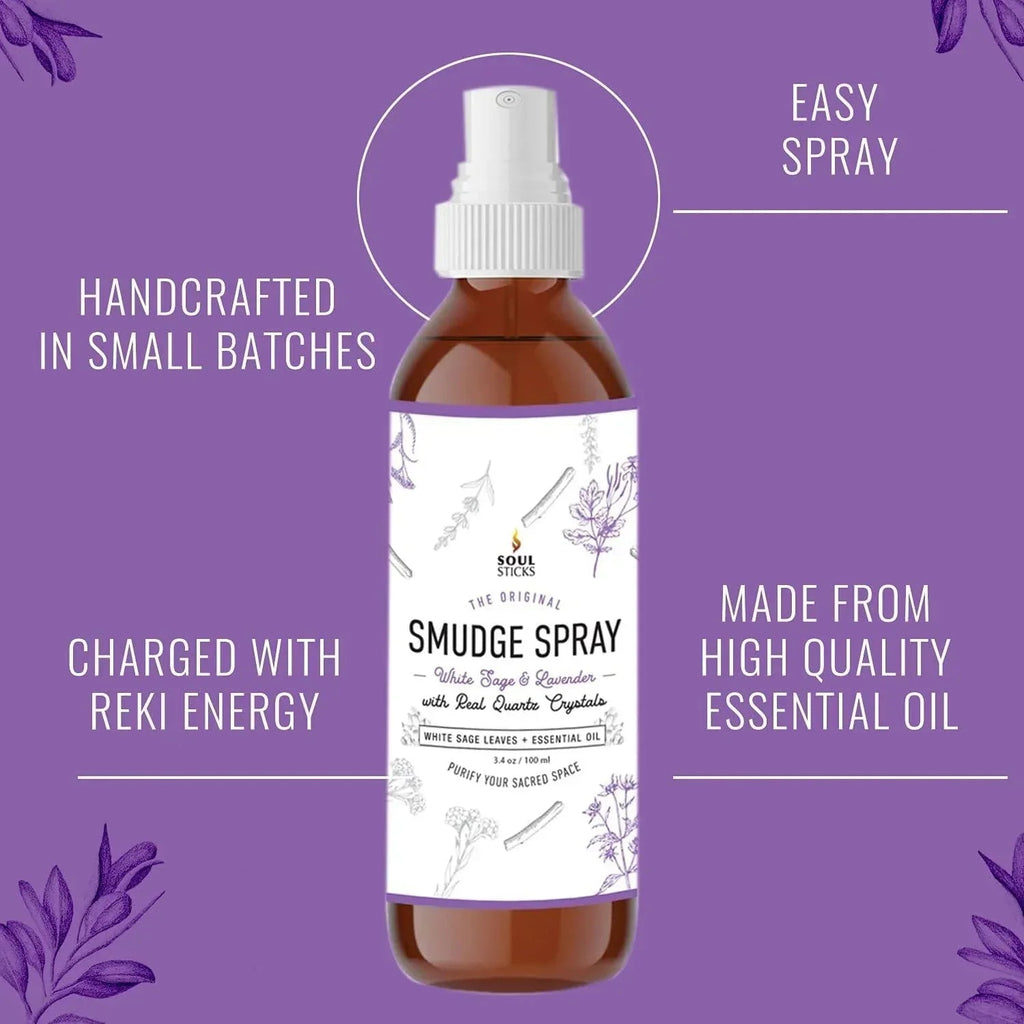 White Sage & Lavender Smudge Spray