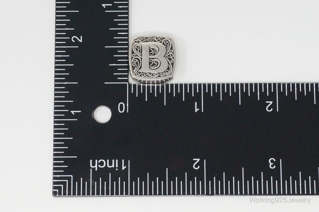 Designer Lori Bonn Initial B Necklace Pendant Charm Sterling Silver | Jewelry > Necklaces > Pendants | Wiccan Center