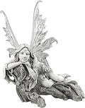 Design Toscano Pause to Ponder Fairy Garden Statue | Outdoor Statues | Wiccan Center
