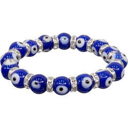 Colbalt Blue Evil Eye Bracelet | Jewelry-Bracelet | Wiccan Center