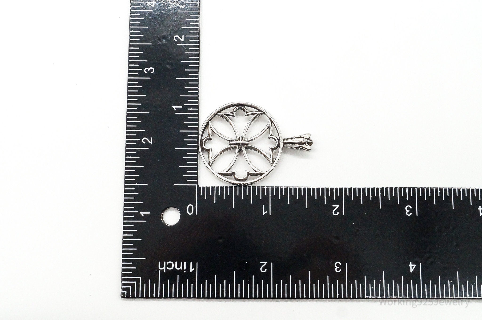 Vintage Cut Out Cross Sterling Silver Pendant | Jewelry > Necklaces > Pendants | Wiccan Center