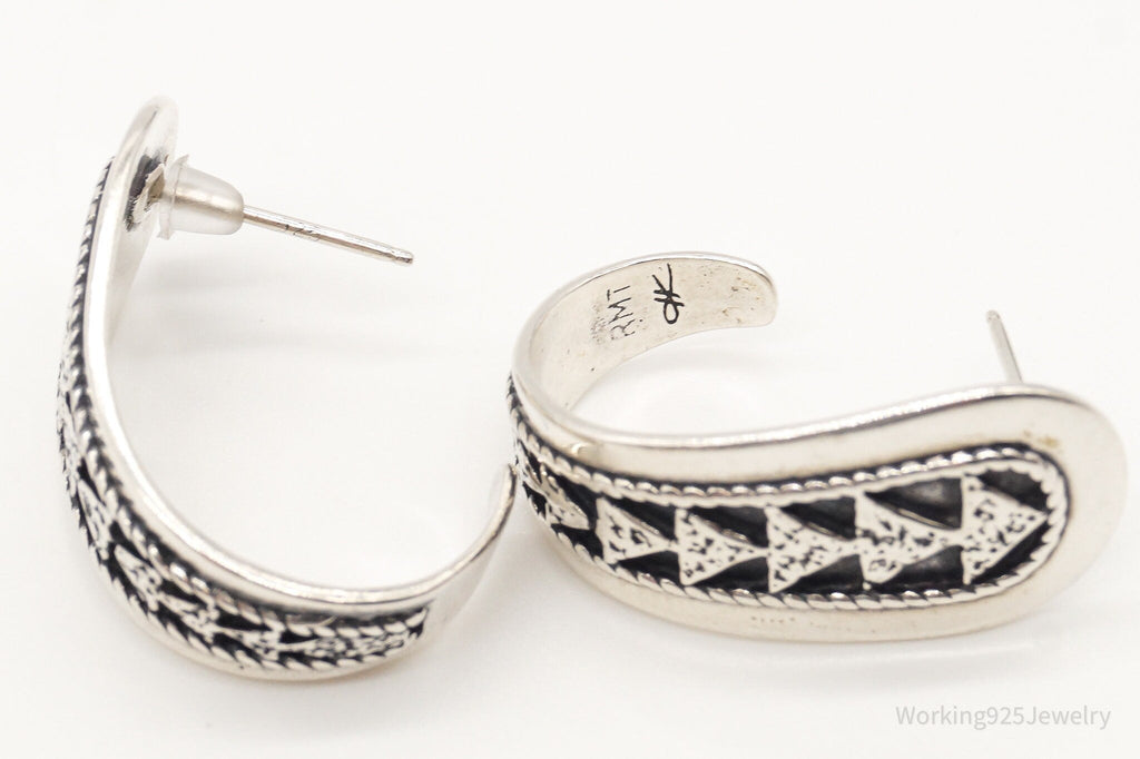 Western Designer Carolyn Pollack Relios RMT Tribal Sterling Silver Earrings | Jewelry > Earrings | Wiccan Center