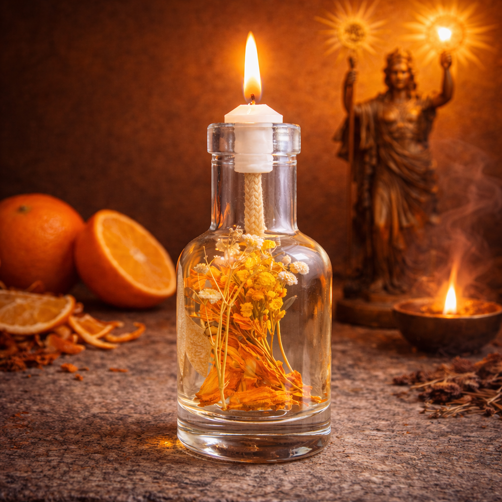 Helios - Oil Candle | | Wiccan Center