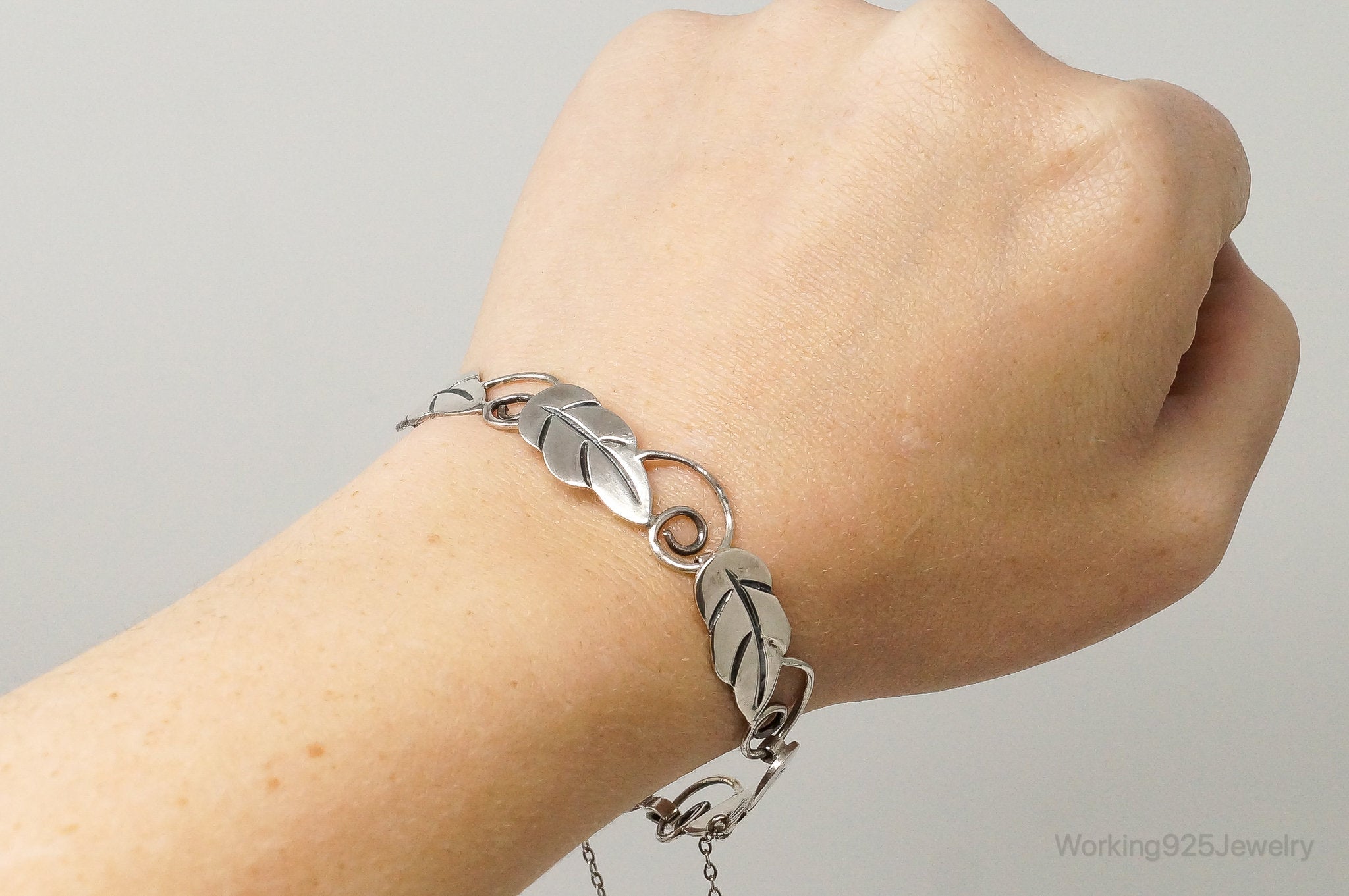 RARE Vintage Taxco Designer Bernice Goodspeed Sterling Silver Bracelet | Jewelry > Bracelets | Wiccan Center