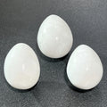 White Agate Crystal Egg Carving Wholesale Gemstone Decor Supply | Home & Living > Home Decor > Home Accents > Rocks & Geodes | Wiccan Center