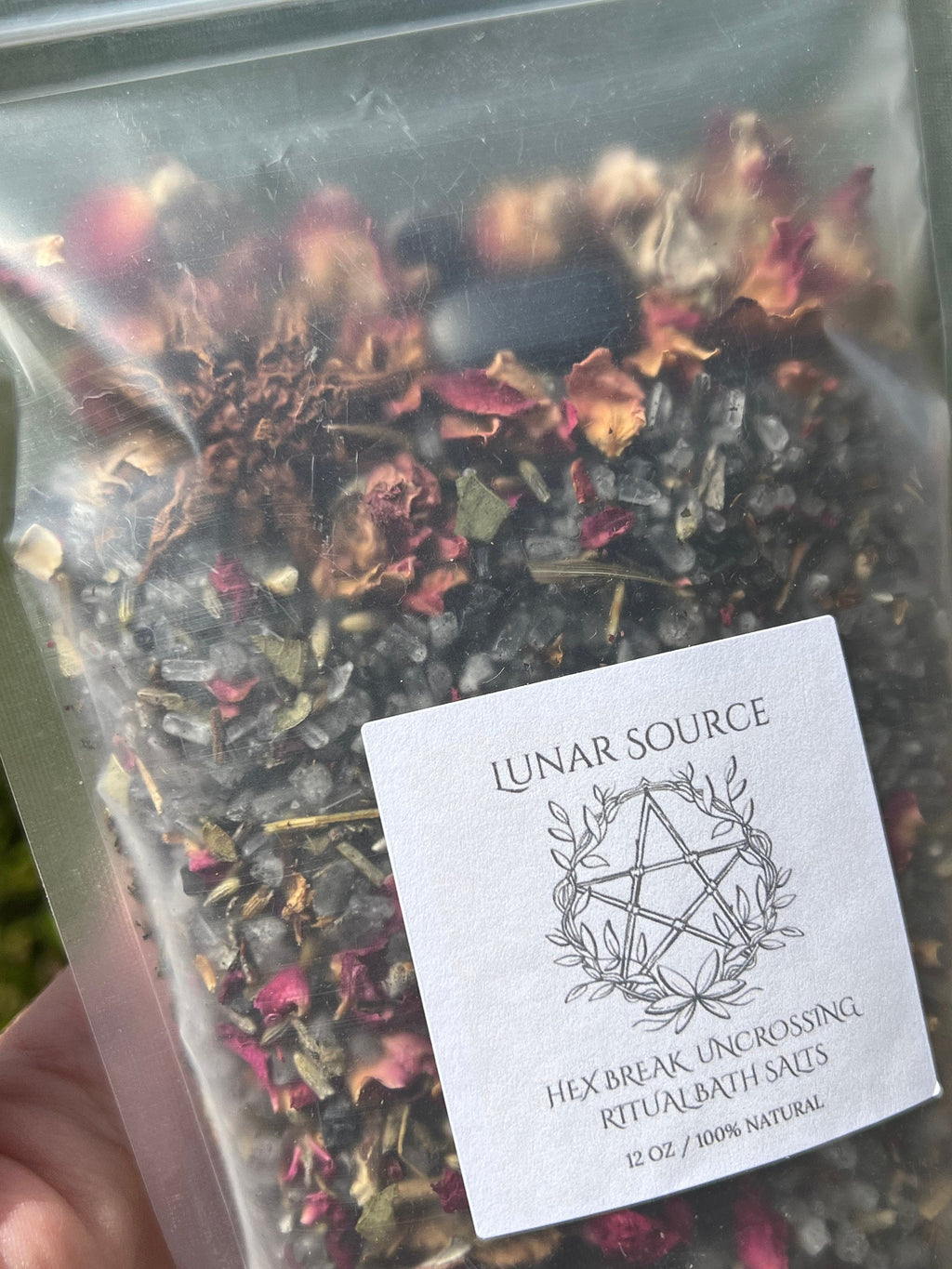 Hex Remover Curse Break Uncrossing Ritual Bath Salts Soak Spiritual Fiery Wall of Protection Cord Cutting Witchcraft Banishing Jinx Reversal | | Wiccan Center