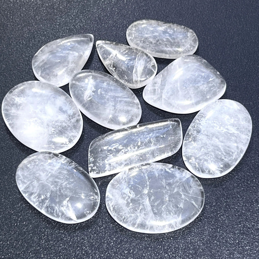 Clear Quartz Crystal Cabochons Wholesale | Craft Supplies & Tools > Beads, Gems & Cabochons > Cabochons | Wiccan Center
