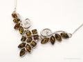 Vintage Amber Sterling Silver Necklace | Jewelry > Necklaces > Pendants | Wiccan Center