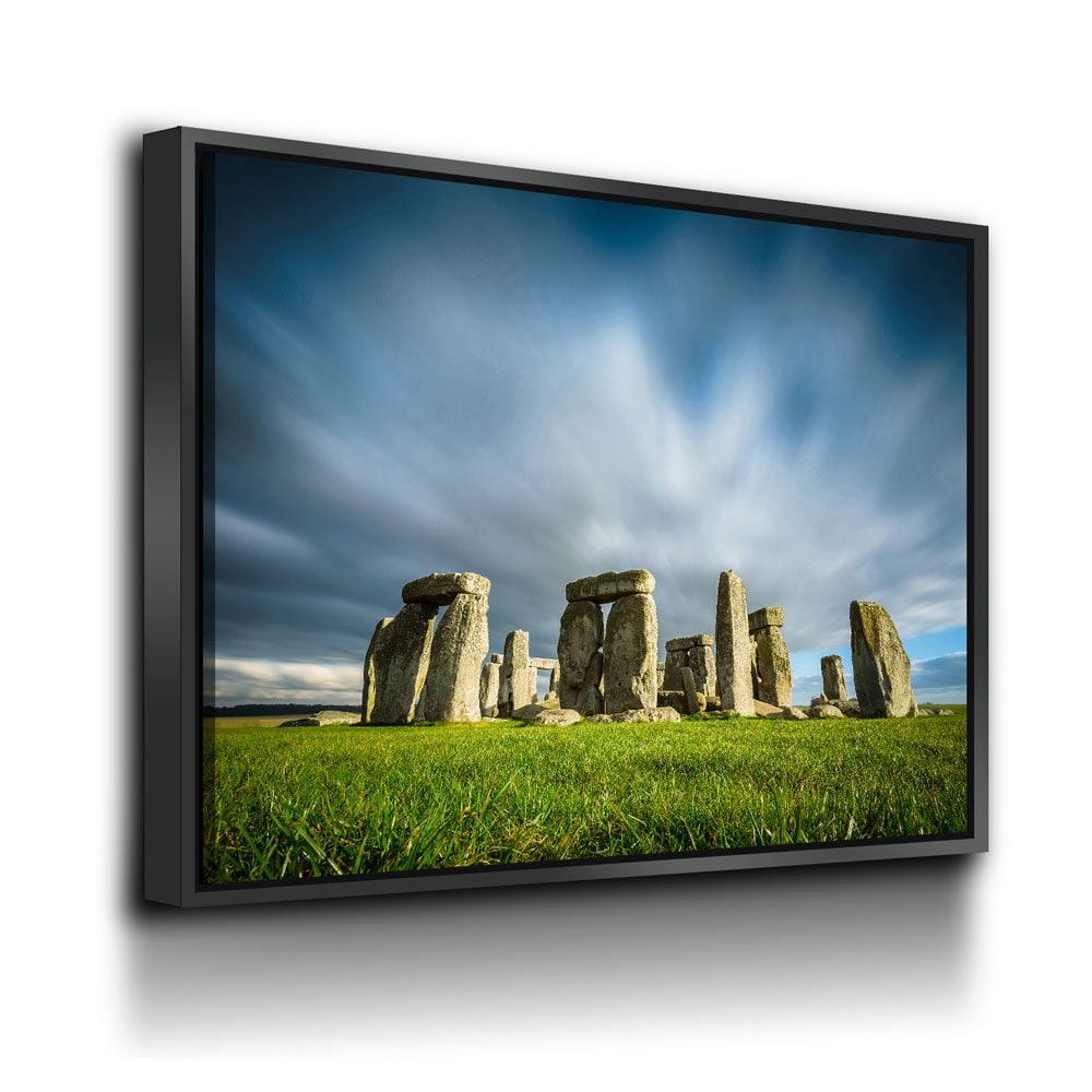 Stonehenge Canvas Wall Art, Prehistoric Monument Decor, Wiltshire England, Stanheng, Henge-cliff | Wall Art | Wiccan Center