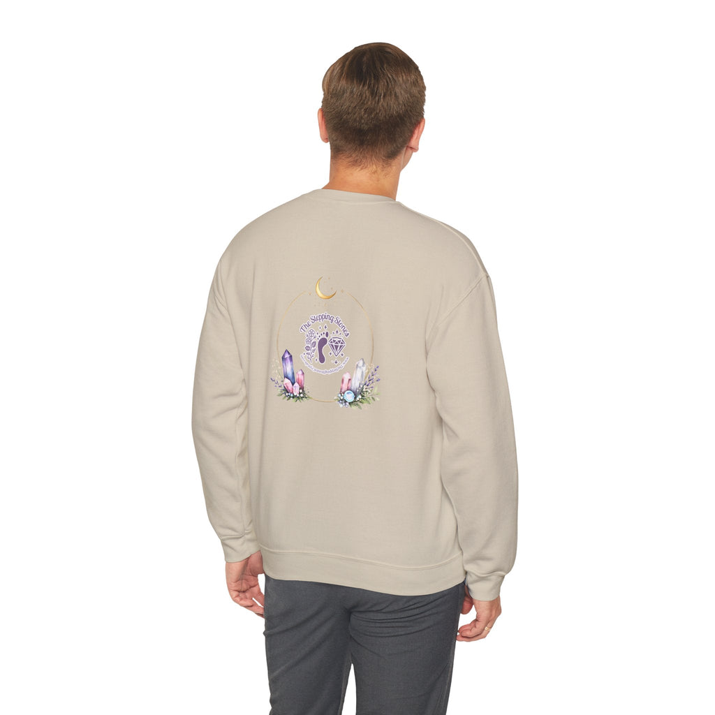 LOVE Crystal Letter Design | Sweatshirt | Wiccan Center