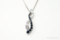 Designer Alwand Vahan Sapphire Cubic Zirconia Sterling Silver Necklace | Jewelry > Necklaces > Pendants | Wiccan Center