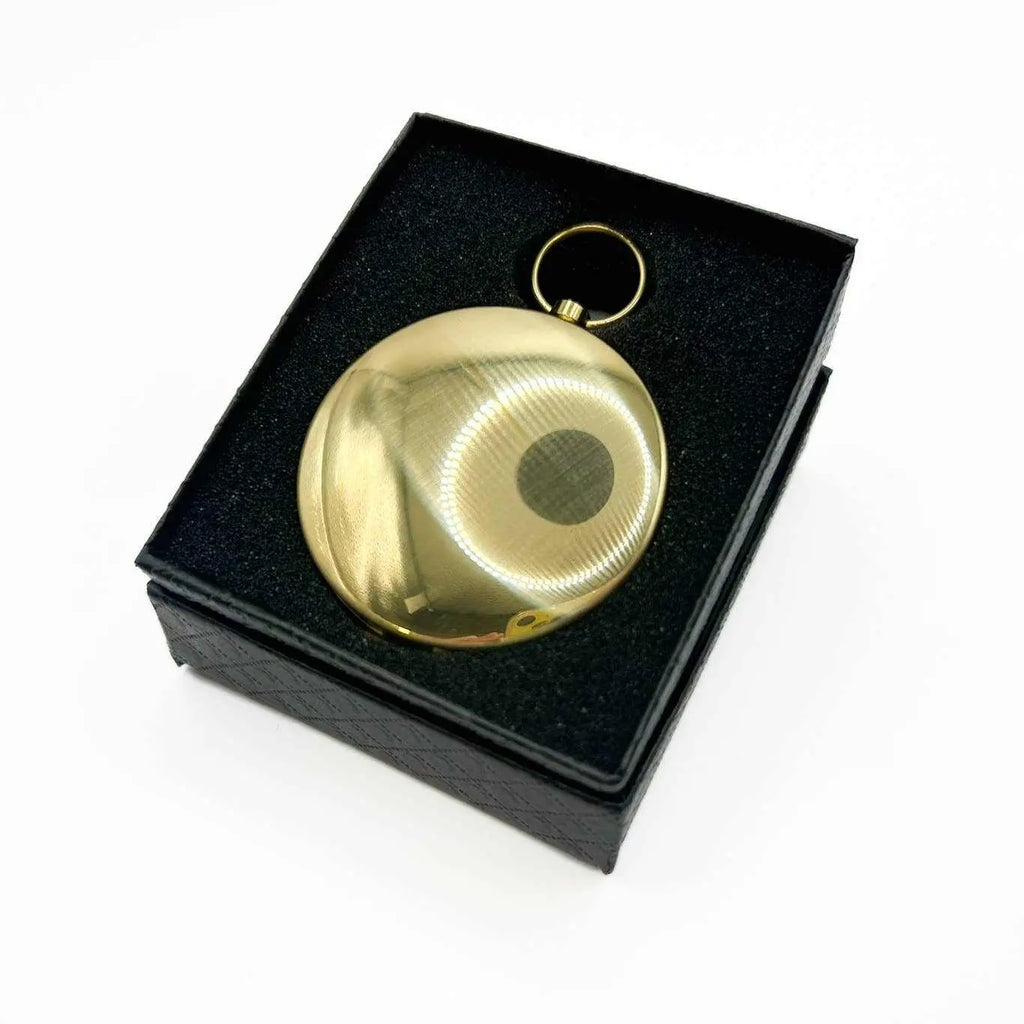 Gold Compass in Gift Box | Jewelry | Wiccan Center