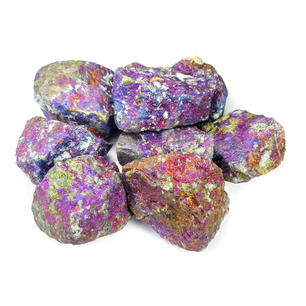 Chalcopyrite (1 Pc) Raw Peacock Ore | Retail Rough Rocks | Wiccan Center
