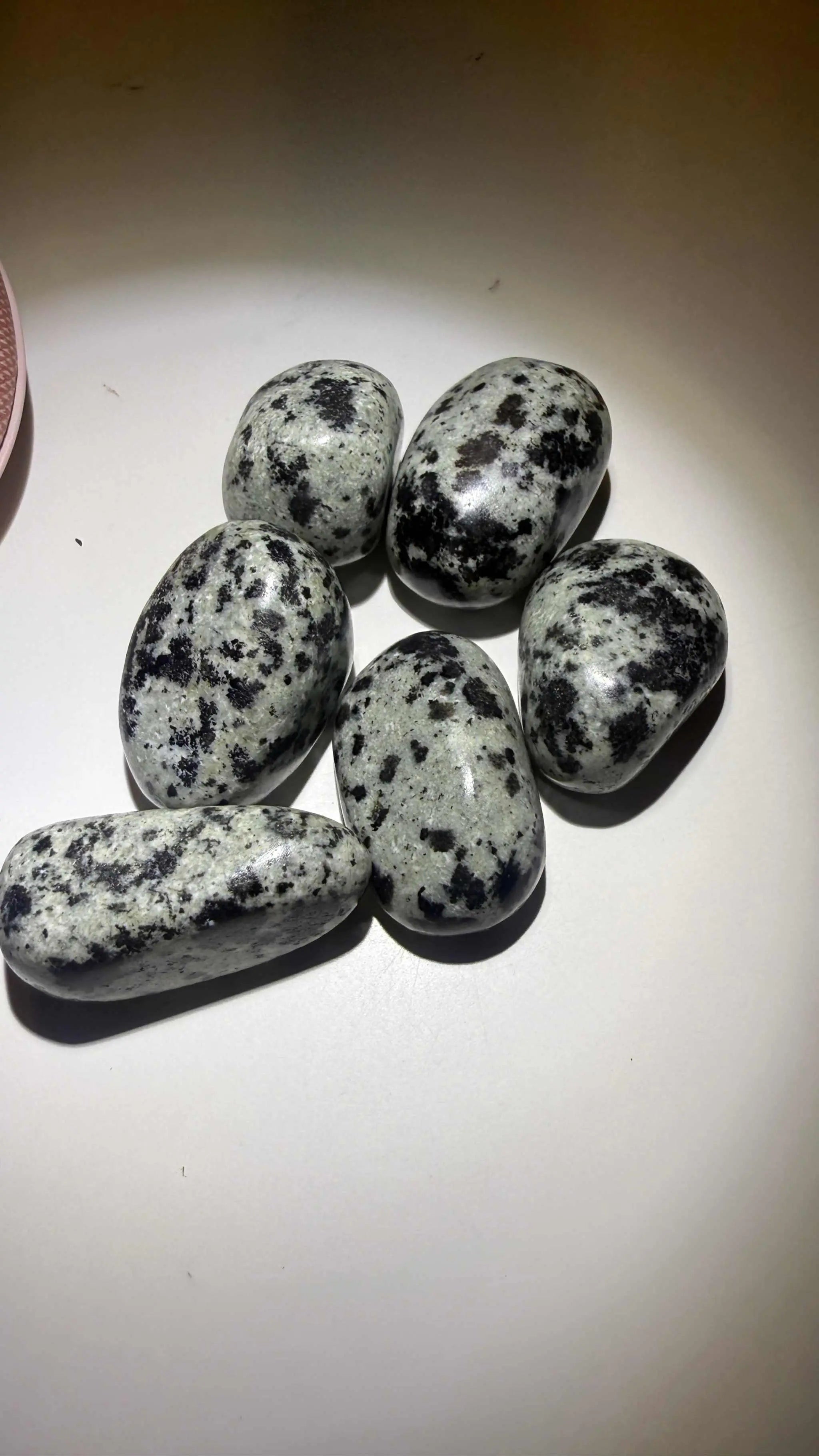Greta Gabbro Tumbled Stone | Tumbled Stones | Wiccan Center