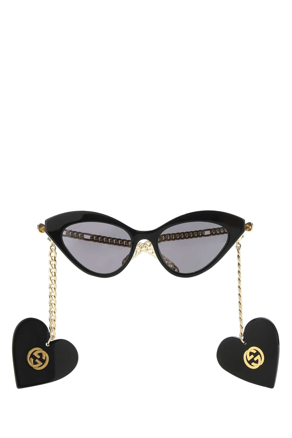 GUCCI Two-Tone Acetate and Metal Sunglasses