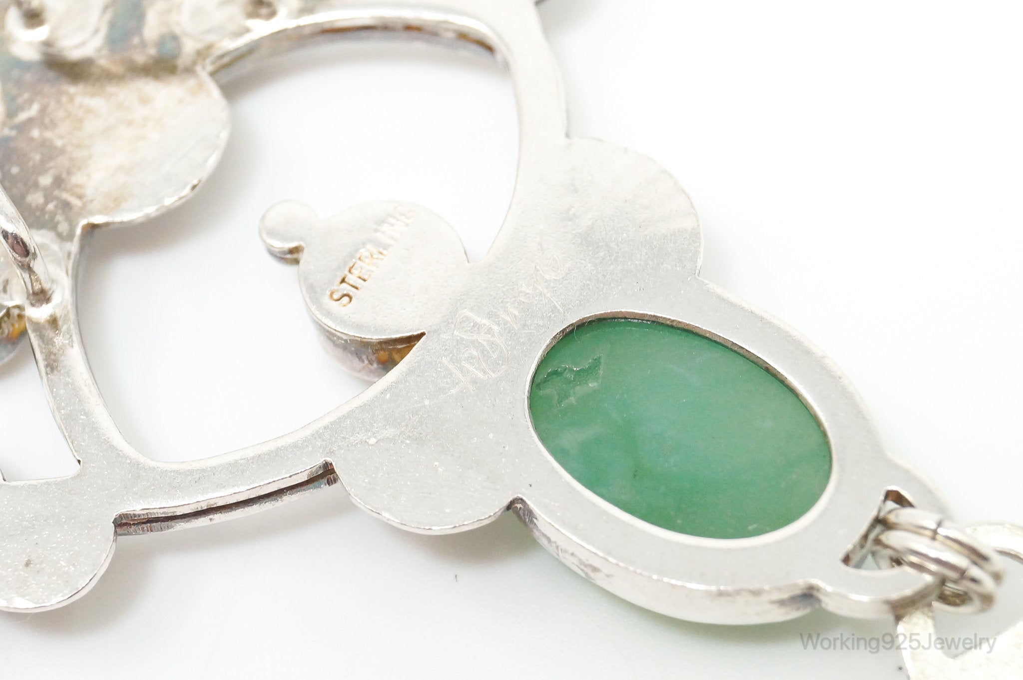 Large Vintage Native American Multi Gem Sterling Silver Pendant | Jewelry > Necklaces > Pendants | Wiccan Center