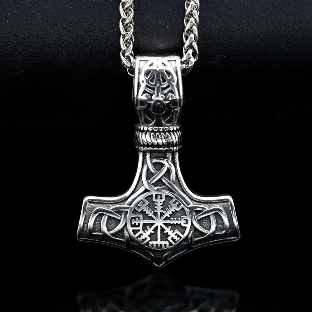 Modern Mjolnir Necklace | Jewelry | Wiccan Center