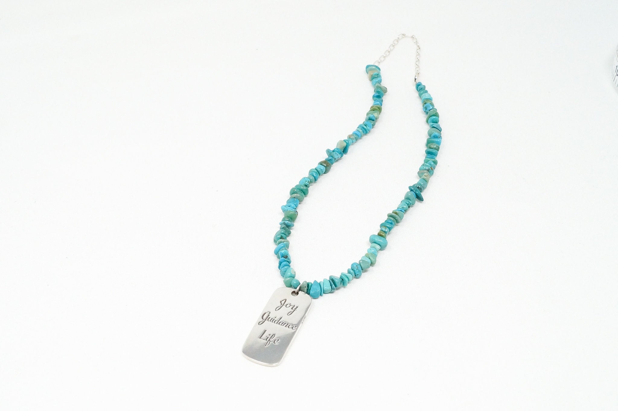 Vintage Designer Carolyn Pollack Relios Turquoise Bead Sterling Silver Necklace | Jewelry > Necklaces | Wiccan Center
