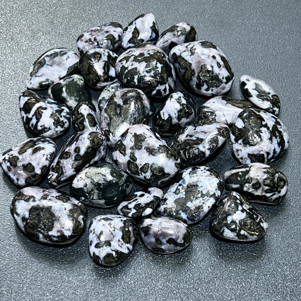 Indigo Gabbro Tumbled (Mystical Merlinite)(By The Piece Or Pound) Wholesale Polished Gemstones | Home & Living > Home Decor > Home Accents > Rocks & Geodes | Wiccan Center