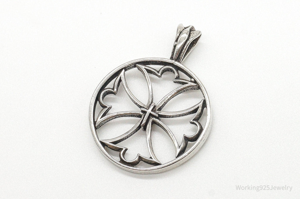 Vintage Cut Out Cross Sterling Silver Pendant | Jewelry > Necklaces > Pendants | Wiccan Center