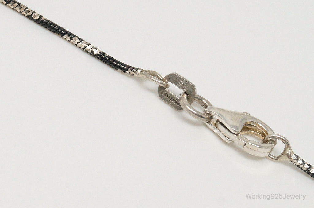 Vintage Designer Swirl Heart Sterling Silver Necklace | Jewelry > Necklaces > Pendants | Wiccan Center