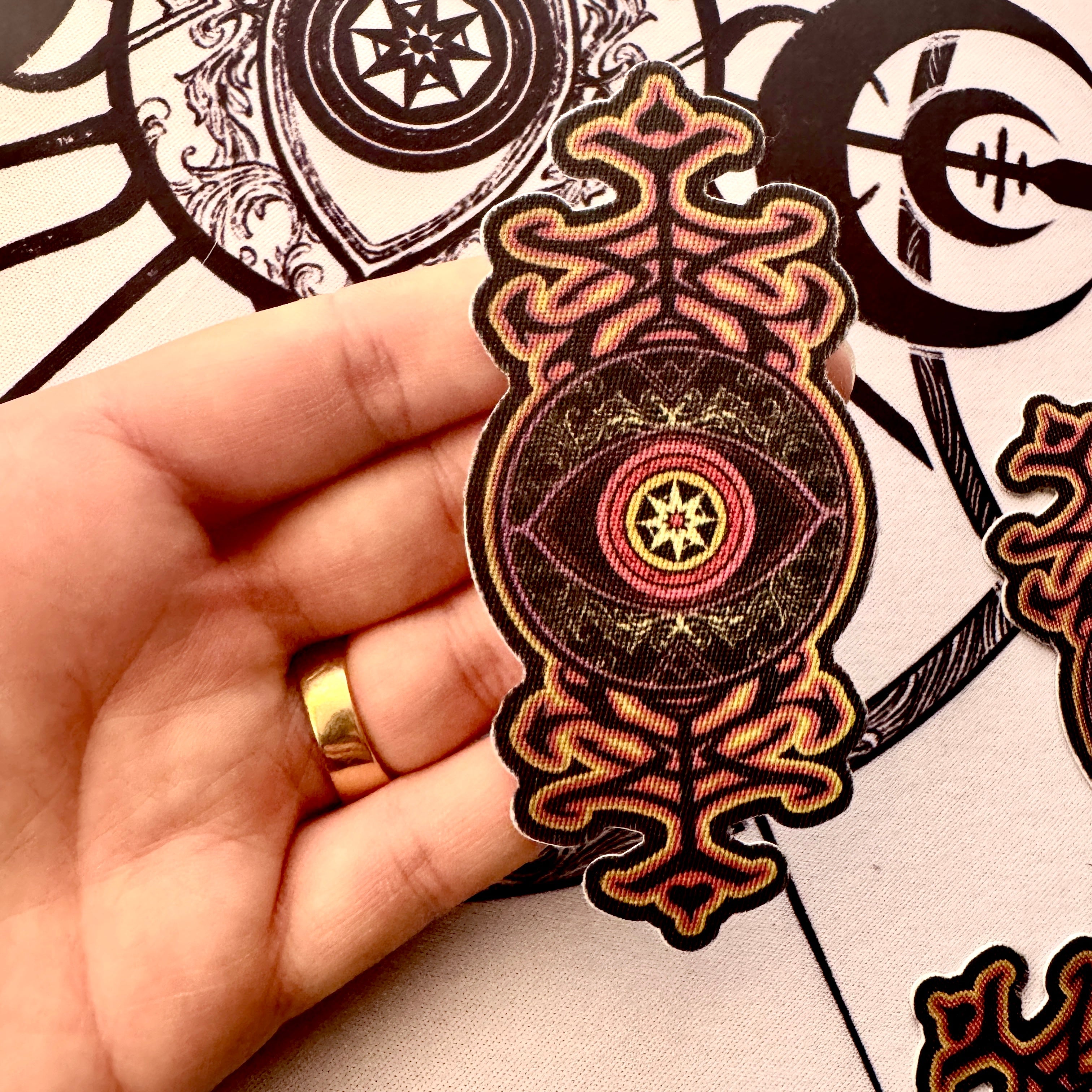 **NEW** Sticker - Protection Sigil (“Xian Evil Eye”)