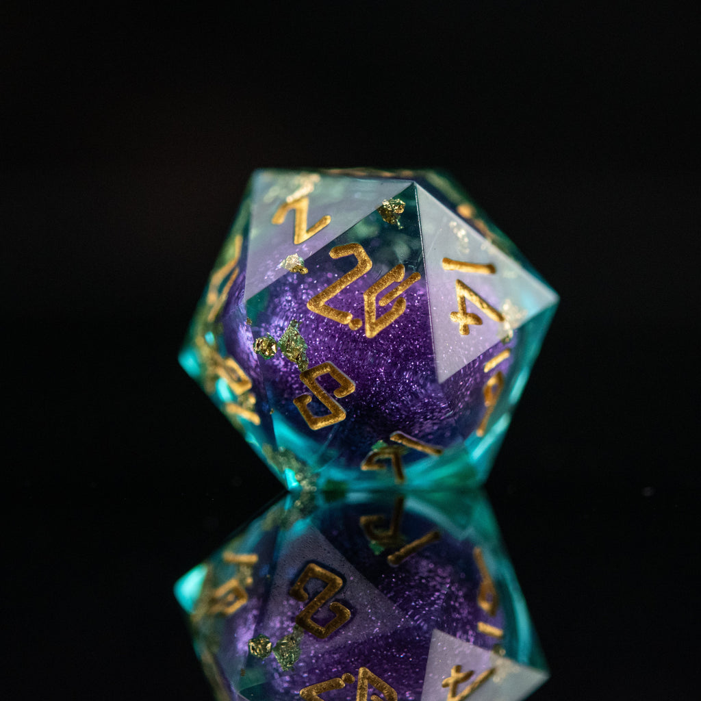 Siren's Treasure Liquid Core Dice Set | Liquid Core | Wiccan Center