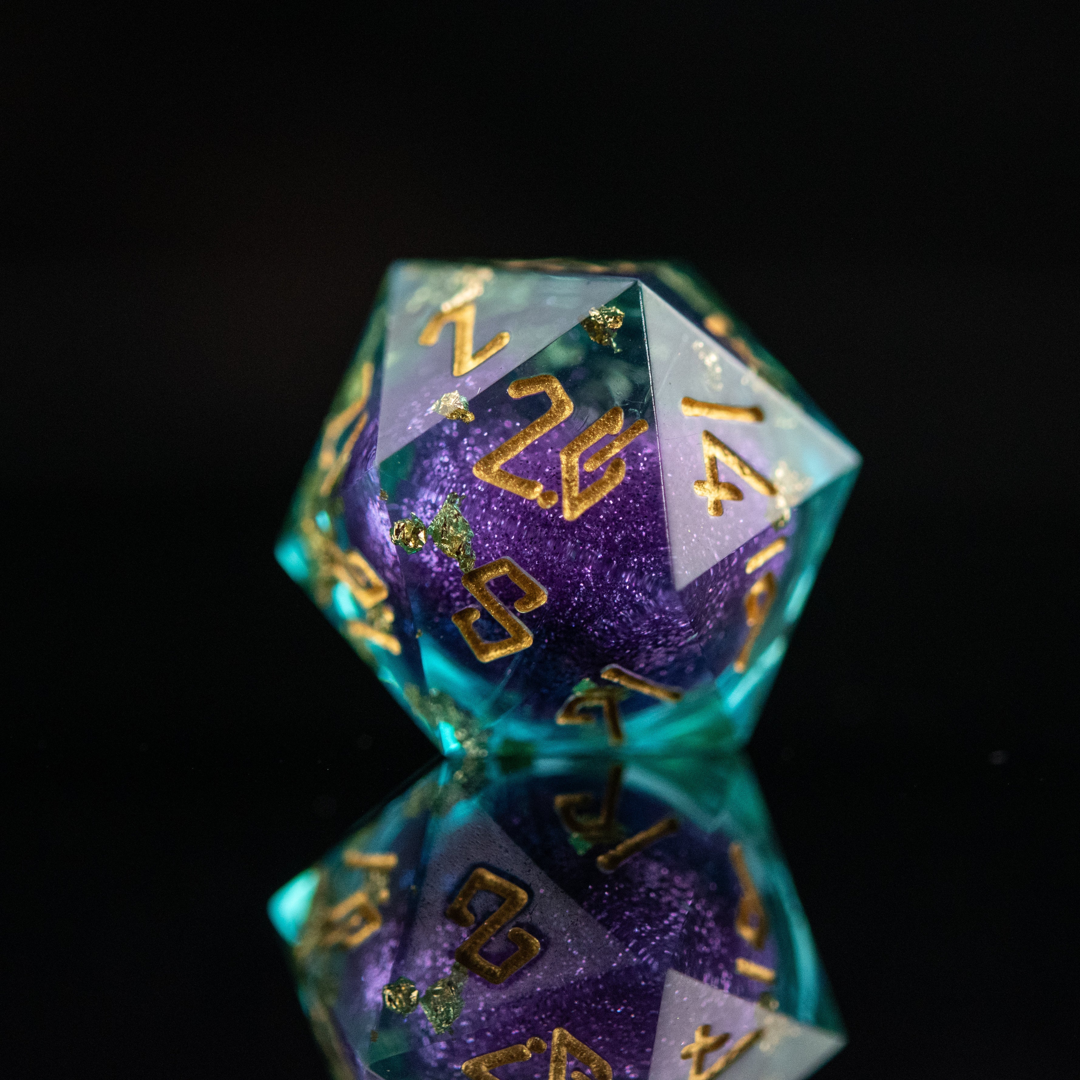 Siren's Treasure Liquid Core Dice Set | Liquid Core | Wiccan Center