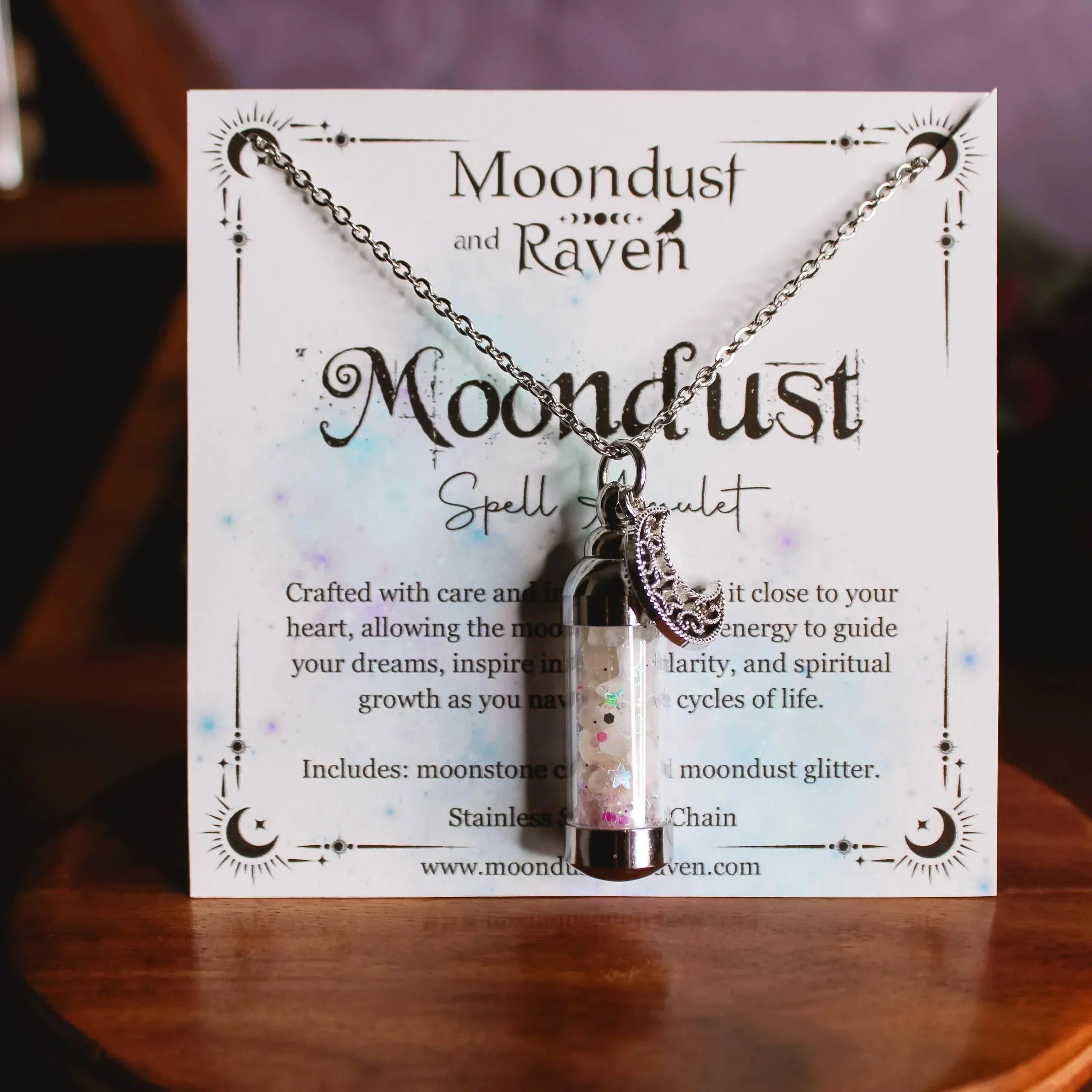 Moondust Spell Jar Necklace