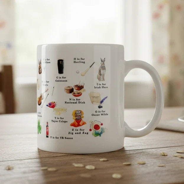 Irish ABC Mug | Mugs | Wiccan Center