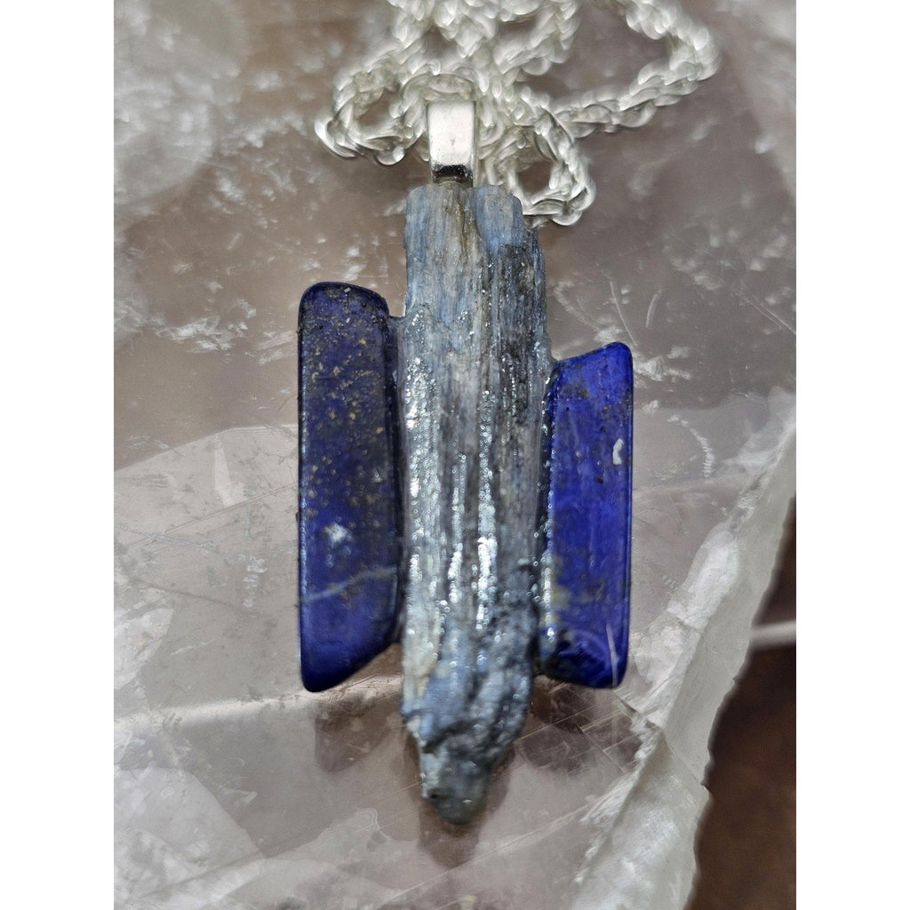 Blue Lapis Lazuli pendant | Crystal Jewelry | Wiccan Center