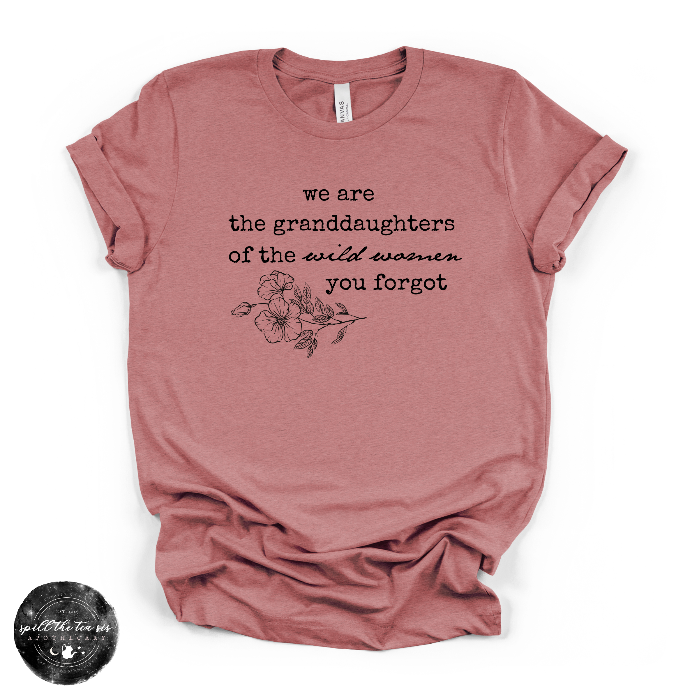Granddaughters of the Wild Women Tee | Wild Woman Empowerment Graphic T-Shirt