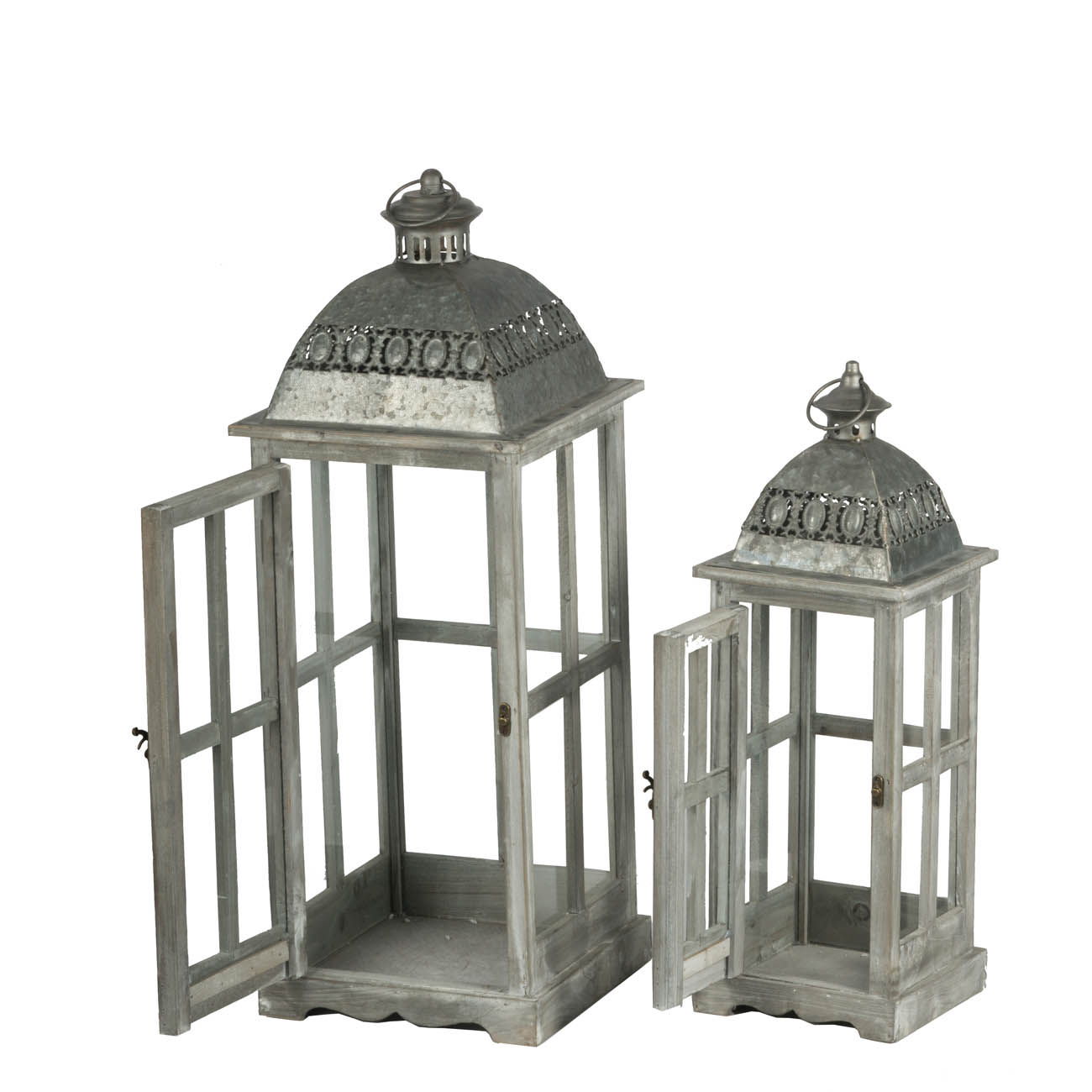 Wooden Candle Lantern Decorative Set for Indoor and Outdoor Use | Lanterns | Wiccan Center