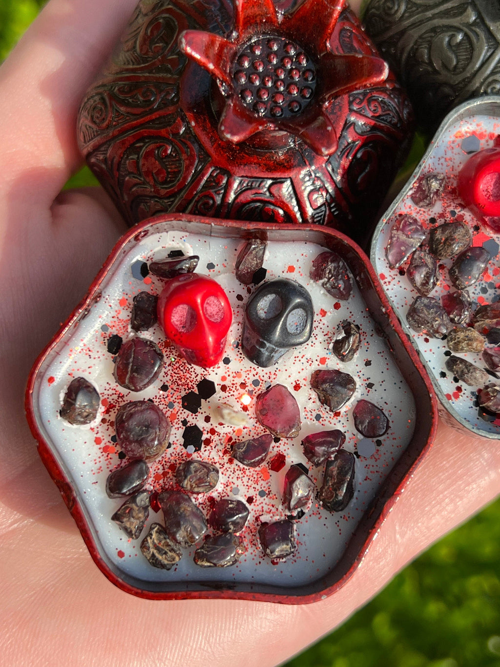 SPECIAL EDITION Persephone Hades Offering Ritual Candles King Queen of Underworld Witchcraft Altar Spell Magic Deity Scented Devotional Gift | | Wiccan Center