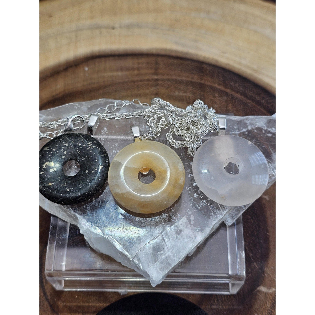 3 Ocean Jasper Pendants 1 set | | Wiccan Center