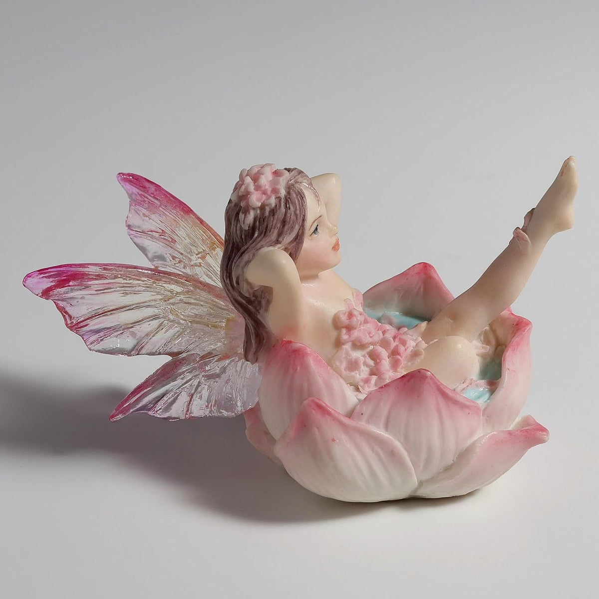 Butterfly Fairy Petal Bath Figurine