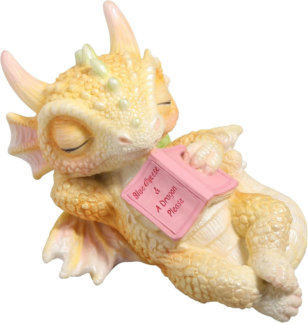 Slumbering Baby Dragon Dreams Figurine | Dragon Figurines & Statues | Wiccan Center