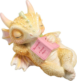Slumbering Baby Dragon Dreams Figurine | Dragon Figurines & Statues | Wiccan Center