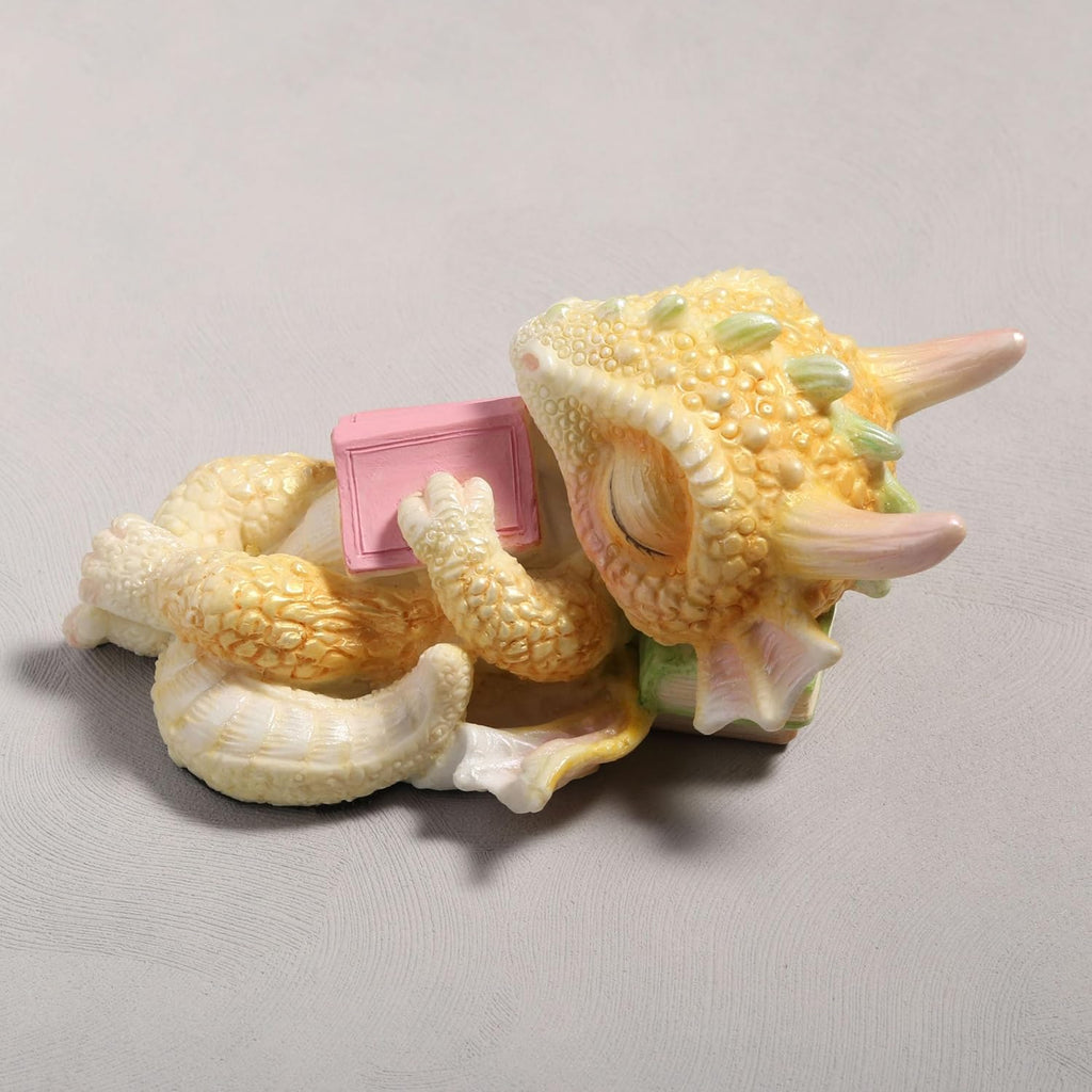 Slumbering Baby Dragon Dreams Figurine | Dragon Figurines & Statues | Wiccan Center