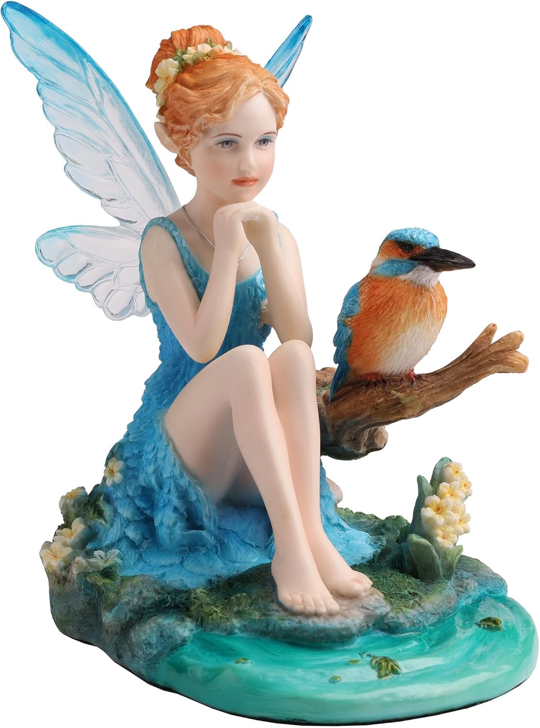 Kingfisher & the Turquoise Fairy Figurine