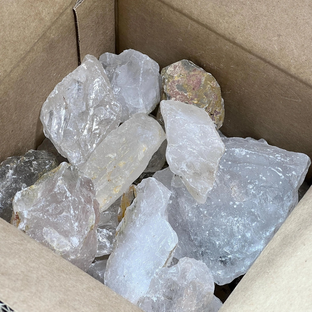 Large Raw Quartz Crystal Rough Stones (By The Piece or Pound) Wholesale | Home & Living > Home Decor > Home Accents > Rocks & Geodes | Wiccan Center